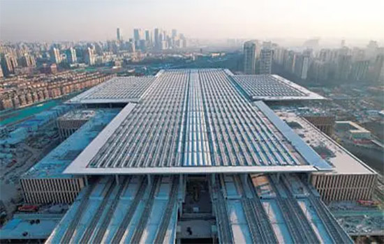 河南舞陽(yáng)鋼廠參與亞洲最大火車站改建工程