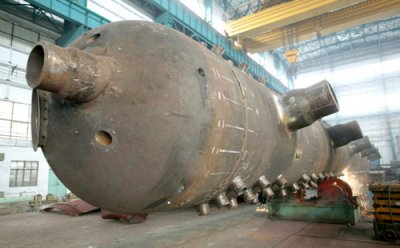 舞陽(yáng)鋼廠建功東方鍋爐廠生產(chǎn)的60萬(wàn)超臨界汽包